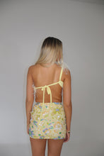 Load image into Gallery viewer, MADE TO ORDER: MAYBELLE Feather Top (Lemon)