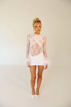 Load image into Gallery viewer, MADE TO ORDER: KIKO Lace Skirt (White)