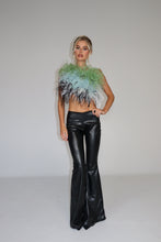 Load image into Gallery viewer, MADE TO ORDER: MAYBELLE Faux Leather Trousers (Black)