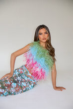 Load image into Gallery viewer, MADE TO ORDER: NOVA Sheer Sequin Maxi Skirt