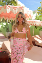 Load image into Gallery viewer, MADE TO ORDER: LORELEI Sheer Sequin Maxi Skirt