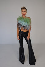 Load image into Gallery viewer, MADE TO ORDER: MAYBELLE Faux Leather Trousers (Black)