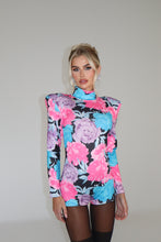 Load image into Gallery viewer, MADE TO ORDER: ROSE Padded Shoulder Romper