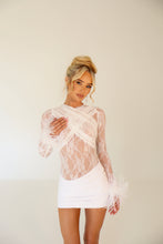 Load image into Gallery viewer, MADE TO ORDER: KIKO Lace Skirt (White)