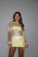 Load image into Gallery viewer, MADE TO ORDER: PARISA Mini Skirt (Lemon)