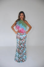 Load image into Gallery viewer, MADE TO ORDER: NOVA Sheer Sequin Maxi Skirt