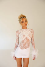 Load image into Gallery viewer, MADE TO ORDER: KIKO Lace Skirt (White)