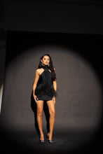 Load image into Gallery viewer, MADE TO ORDER: AZALEA Feather Skirt (Black)