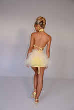 Load image into Gallery viewer, MADE TO ORDER: AZALEA Feather Skirt (Lemon)