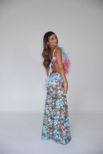 Load image into Gallery viewer, MADE TO ORDER: NOVA Sheer Sequin Maxi Skirt