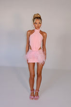 Load image into Gallery viewer, MADE TO ORDER: AZALEA Feather Skirt (Pink)