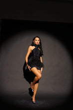 Load image into Gallery viewer, MADE TO ORDER: AZALEA Feather Skirt (Black)