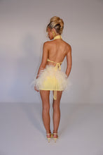 Load image into Gallery viewer, MADE TO ORDER: AZALEA Feather Skirt (Lemon)