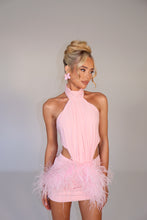 Load image into Gallery viewer, MADE TO ORDER: AZALEA Feather Skirt (Pink)