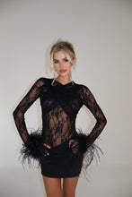 Load image into Gallery viewer, MADE TO ORDER: KIKO Lace Skirt (Black)