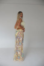 Load image into Gallery viewer, MADE TO ORDER: ELARA Sheer Sequin Maxi Skirt
