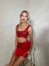 Load image into Gallery viewer, MADE TO ORDER : ELOUISE Co-Ord Skirt (Red)
