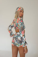 Load image into Gallery viewer, MADE TO ORDER: MABEL Headscarf (Floral animal print)

