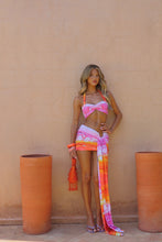 Load image into Gallery viewer, INSTOCK: FARIDA Top and Mini Skirt with Drape

