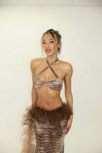 Load image into Gallery viewer, MADE TO ORDER: ZARIA Sequin Bralet
