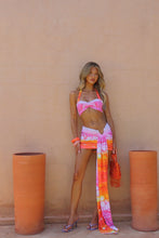 Load image into Gallery viewer, INSTOCK: FARIDA Top and Mini Skirt with Drape

