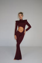 Load image into Gallery viewer, MADE TO ORDER: DARBY Jumpsuit (Dark Wine)
