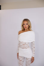 Load image into Gallery viewer, INSTOCK: CLARA Lace Bodysuit (White)
