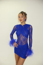 Load image into Gallery viewer, MADE TO ORDER: KIKO Lace Skirt (Electric Blue)
