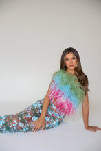 Load image into Gallery viewer, MADE TO ORDER: NOVA Sheer Sequin Maxi Skirt
