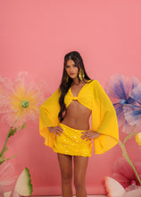 Load image into Gallery viewer, INSTOCK: AMELIA Top and Sequin Skirt (Yellow)
