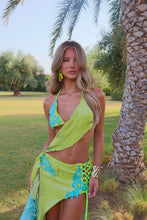 Load image into Gallery viewer, MADE TO ORDER: FALLON Sequin Maxi Dress (Green/Blue)
