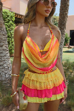 Load image into Gallery viewer, INSTOCK: CALISTA Shorts, Top and Headscarf (Sunset)
