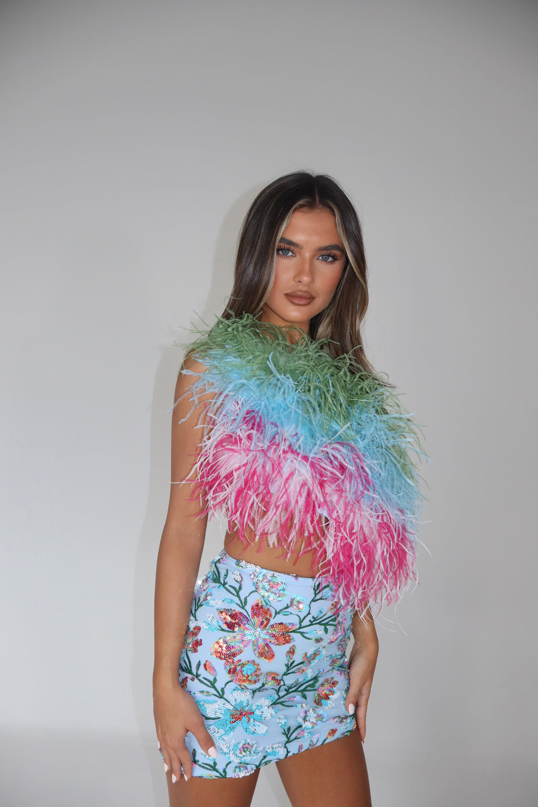 MADE TO ORDER: NOVA Sequin Mini Skirt