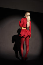 Load image into Gallery viewer, MADE TO ORDER: KAYLEE Cropped Blazer (Burgandy)

