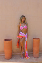 Load image into Gallery viewer, INSTOCK: FARIDA Top and Mini Skirt with Drape
