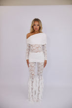 Load image into Gallery viewer, INSTOCK: CLARA Lace Trousers (White)
