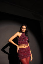 Load image into Gallery viewer, CALISTA Sequin Ruched Skirt
