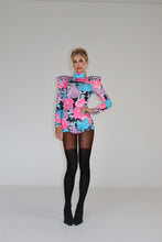 Load image into Gallery viewer, MADE TO ORDER: ROSE Padded Shoulder Romper
