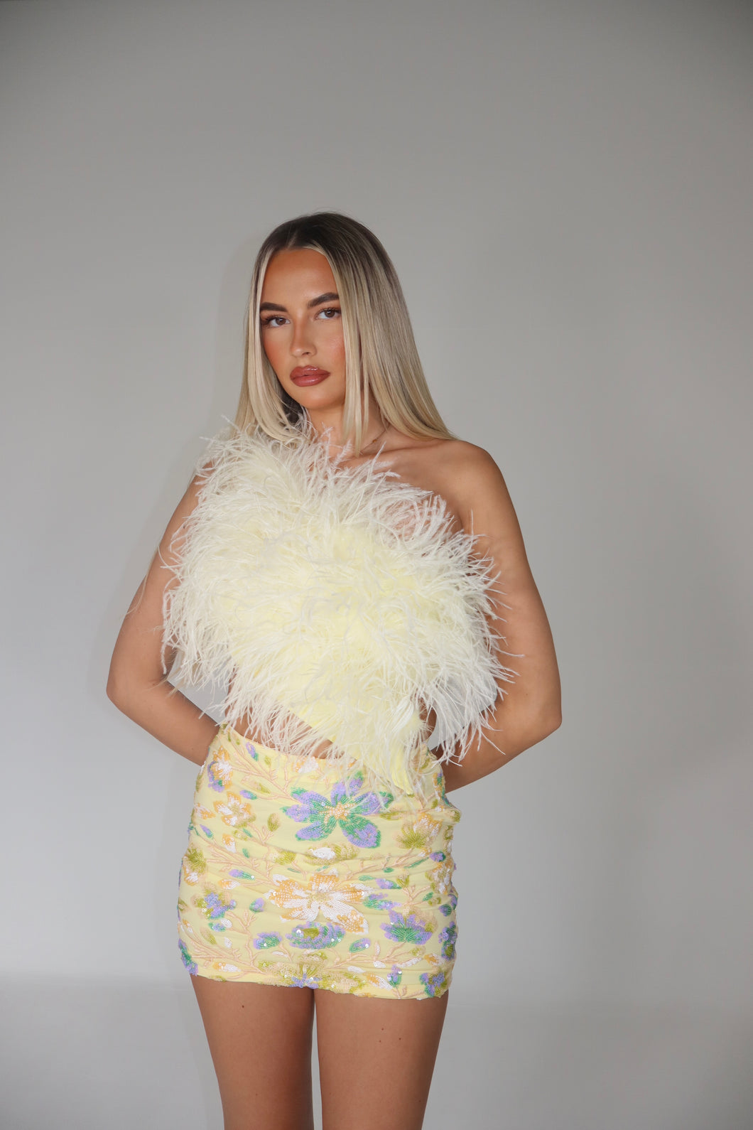 MADE TO ORDER: ELARA Sequin Mini Skirt