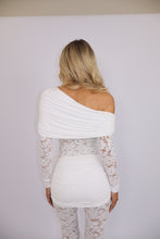 Load image into Gallery viewer, INSTOCK: CLARA Lace Bodysuit (White)
