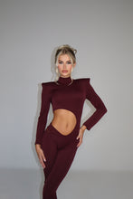 Load image into Gallery viewer, MADE TO ORDER: DARBY Jumpsuit (Dark Wine)
