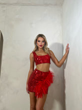 Load image into Gallery viewer, MADE TO ORDER : ELOUISE Co-Ord Skirt (Red)
