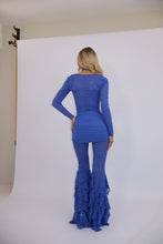 Load image into Gallery viewer, INSTOCK: KENDRA Lace Trousers (Blue)
