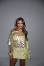 Load image into Gallery viewer, MADE TO ORDER: PARISA Mini Skirt (Lemon)
