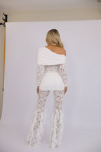 Load image into Gallery viewer, INSTOCK: CLARA Lace Trousers (White)
