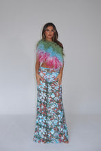 Load image into Gallery viewer, MADE TO ORDER: NOVA Sheer Sequin Maxi Skirt
