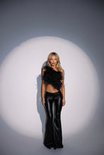 Load image into Gallery viewer, MADE TO ORDER: MAYBELLE Faux Leather Trousers (Black)
