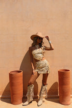 Load image into Gallery viewer, PRE-ORDER: BIANCA Sequin Top and Skirt (Gold)

