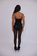 Load image into Gallery viewer, MADE TO ORDER: KESIA Sequin Knicker Shorts (Black)
