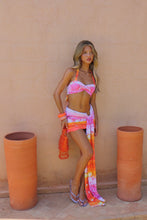 Load image into Gallery viewer, INSTOCK: FARIDA Top and Mini Skirt with Drape
